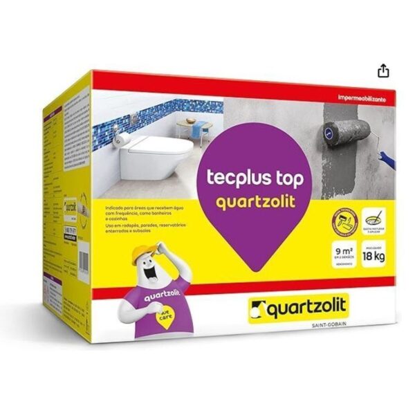 IMPERMEABILIZANTE TECPLUS TOP 18KG QUARTZOLIT