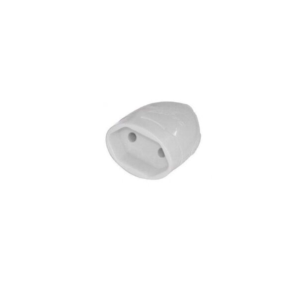 PLUGUE FEMEA 20A 2P BRANCO LEGRAND