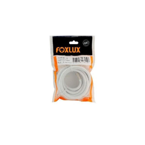 CABO COAXIAL 3MTS FOXLUX