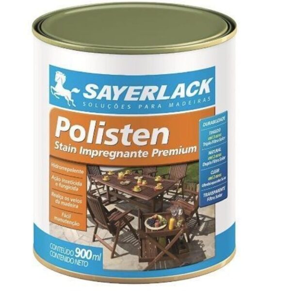 VERNIZ POLISTEN NATURAL 900ML SAYERLACK
