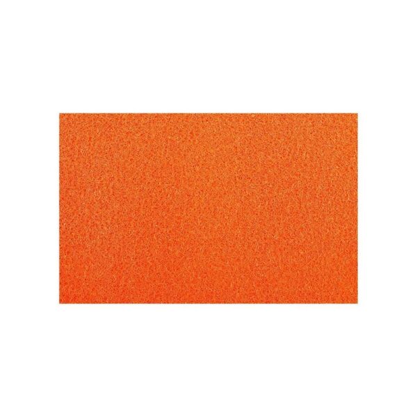 TAPETE VINIL FUNDIDA LARANJA 10MM 1M2 KAPAZI