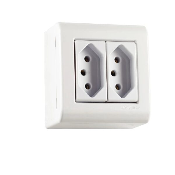 2 TOMADAS 20A 2P+T LIZ FLEX BR TRAMONTINA