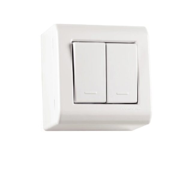 2 INTERRUPTOR SIMPLES LIZ FLEX BR TRAMONTINA