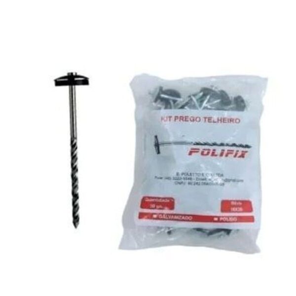 PREGO TELHEIRO EQUIVALENTE AO 18X36 POLIFIX