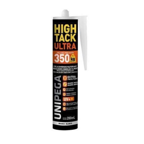 SELANTE HIGH TACK PRO BRANCO CARTUCHO 280ML392G UNIPEGA