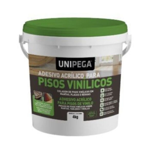 COLA P PISO VINLICA BALDE 4KG UNIPEGA
