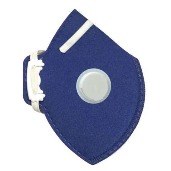 RESPIRADOR DESCARTAVEL VALVULA DOBRAVEL CG 411V PFF1 CARBOGRAFITE