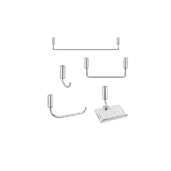 KIT ACESSORIOS IDEA 5 PECAS CROM DOCOL