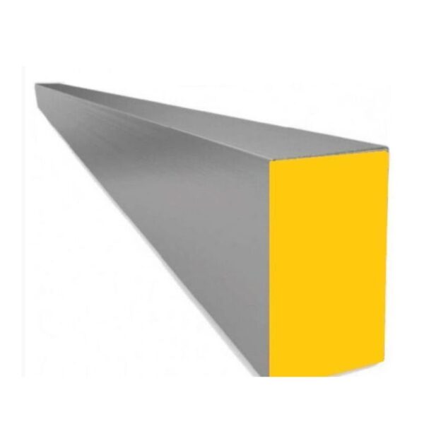 REGUA DE ALUMINIO FRISADA TAMPA AMARELA 3M NOVO HORIZONTE