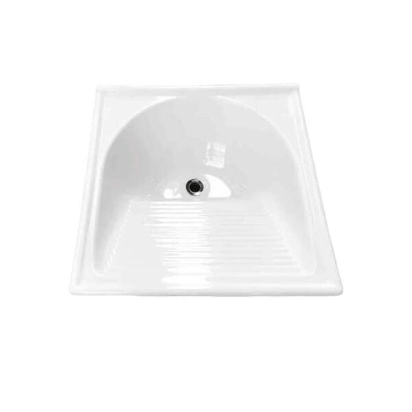 TANQUE SIMPLES 60X60  MARMOFIBRA BRANCO DECORALITA