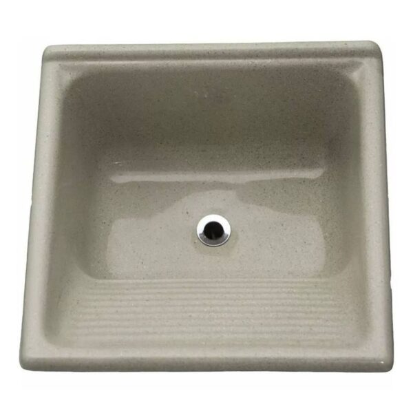 TANQUE SIMPLES 60X60 MARMOFIBRA MARRON IMPERIAL DECORALITA