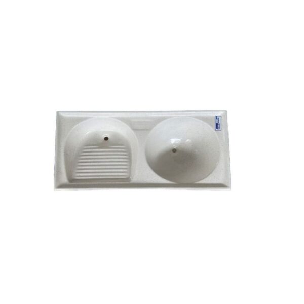 TANQUE SUPER DELTA 1,00X0,50CM BCO DURAFIBRA