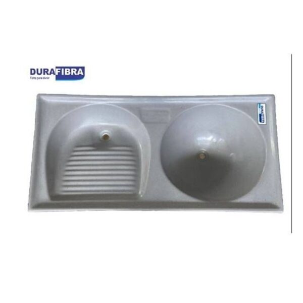 TANQUE SUPER  DELTA 1,20X0,50CM CZA DURAFIBRA