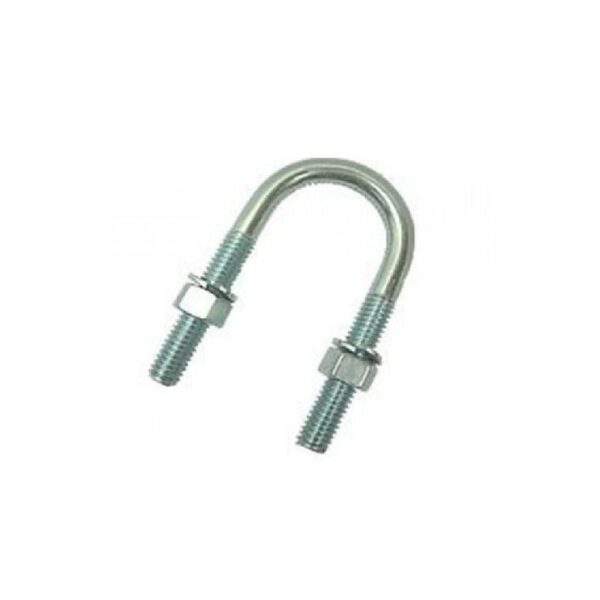ABRACADEIRA U VERGALHO PESADO 3/8 X 3/8 ZINCADO INCA