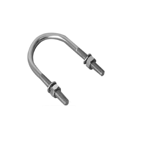 ABRACADEIRA U VERGALHO PESADO 1 X 3/8 ZINCADO INCA