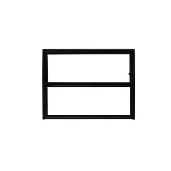 BASCULHANTE 2 FLS LISO L 0,40 X A 0,40 M PRETO QUALITY