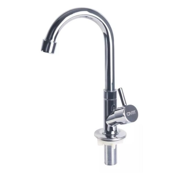 TORNEIRA LAVATORIO  METAL CROMADA GIRATORIA ALAVANCA CIVITT