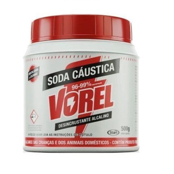 SODA CAUSTICA ESCAMA 500G VOREL START