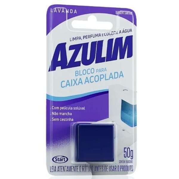 BLOCO SANITARIO CX ACOPLADA LAVANDA 50G AZULIM START