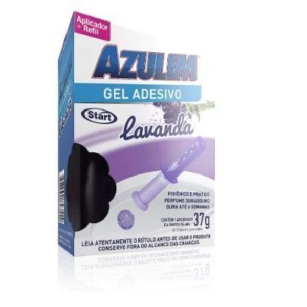 GEL ADESIVO APARELHO LAVANDA 37G AZULIM START
