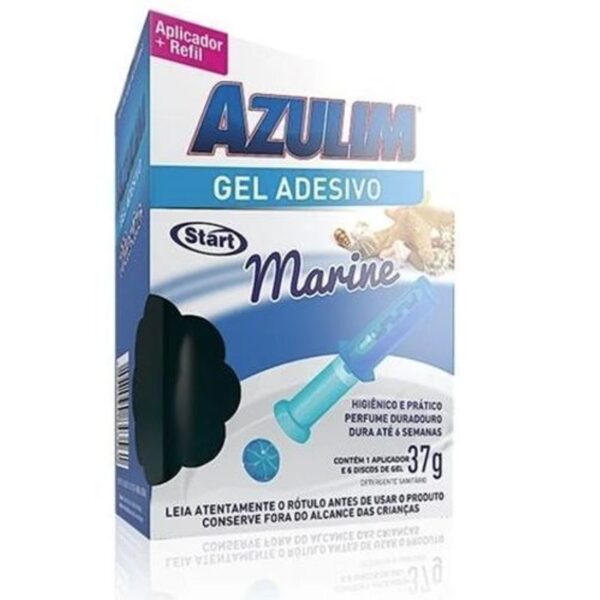 GEL ADESIVO APARELHO MARINE 37G AZULIM START