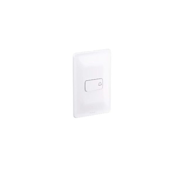 1 PULSADOR CAMPAINHA 2A 250V 4X2 ZEFFIA LEGRAND