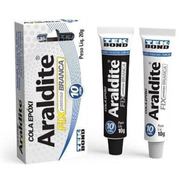 ADESIVO A83O ARALDITE FIX BRANCO 20G TEKBOND