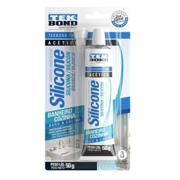 SILICONE ACE BANH E COZ BR 50G TEKBOND