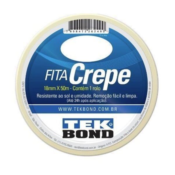 FITA CREPE 18MMX50M TEKBOND