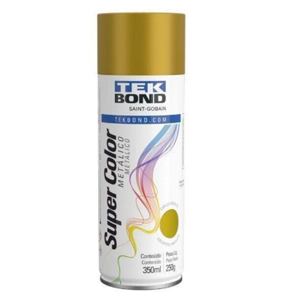 TINTA OURO METALICO 350 ML250G TEKBOND