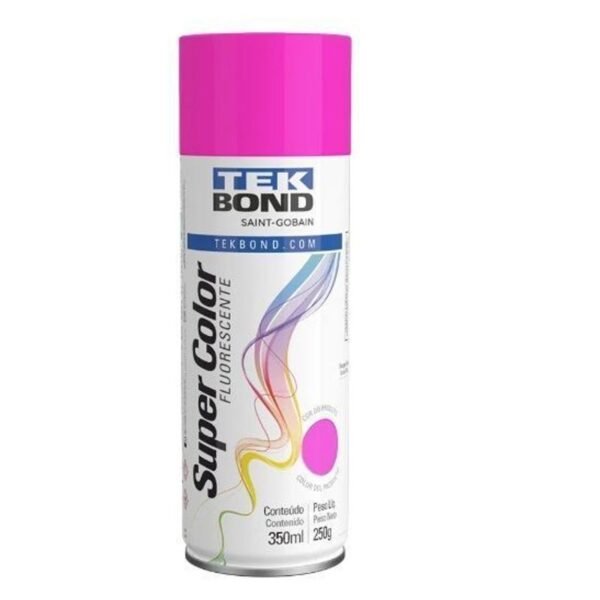 TINTA ROSA FLUORESC 350 ML250G TEKBOND