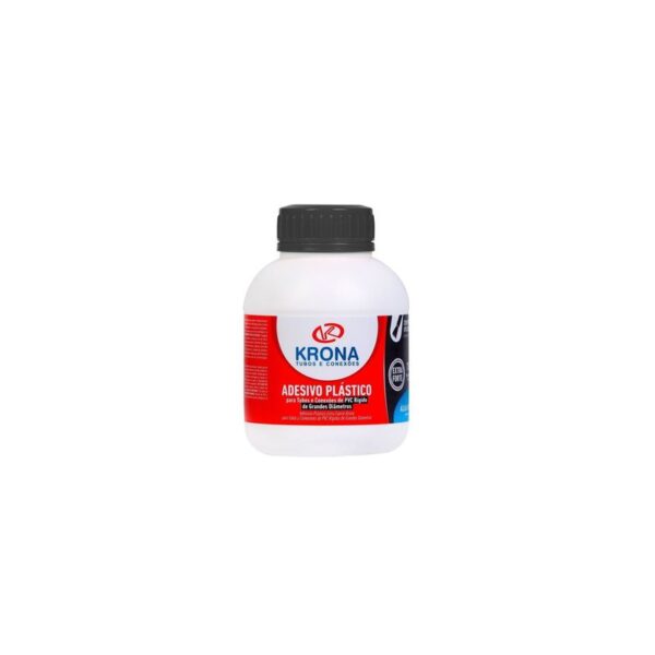 ADESIVO PLASTICO EXTRAFORTE P/ PVC 175G C PINCEL APLIC KRONA