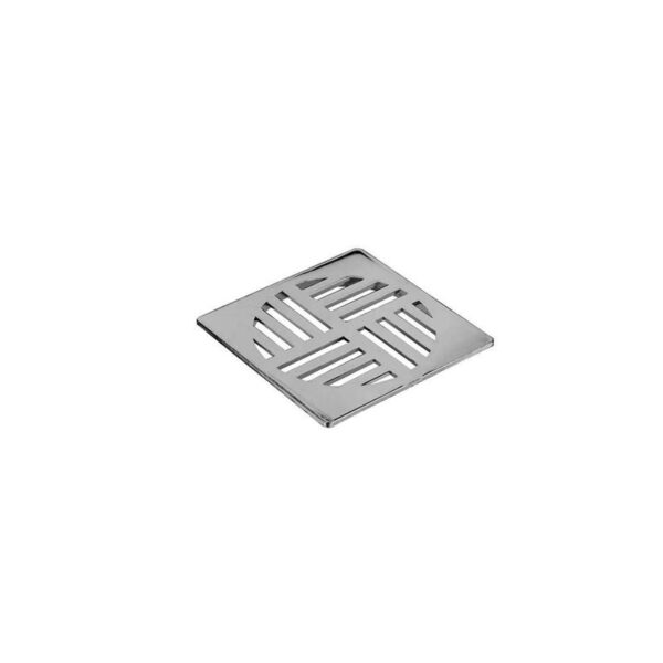 GRELHA NR51 QUADRADA CROMADA CX SIF100 KRONA
