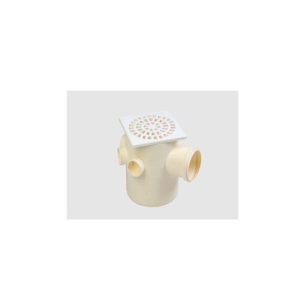 CAIXA SIFONADA NR17 C/ GRELHA QUADR BR 150X185X75 KRONA