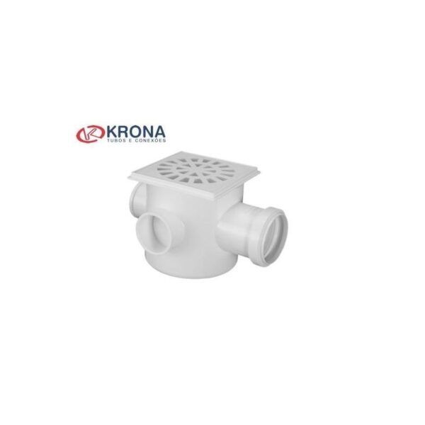 CAIXA SIFONADA NR21 QUAD DN 250X172X50 KRONA
