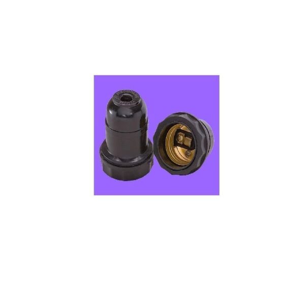 BOCAL E27 PLASTICO PENDENTE P/ ABAJUR PT DECORLUX