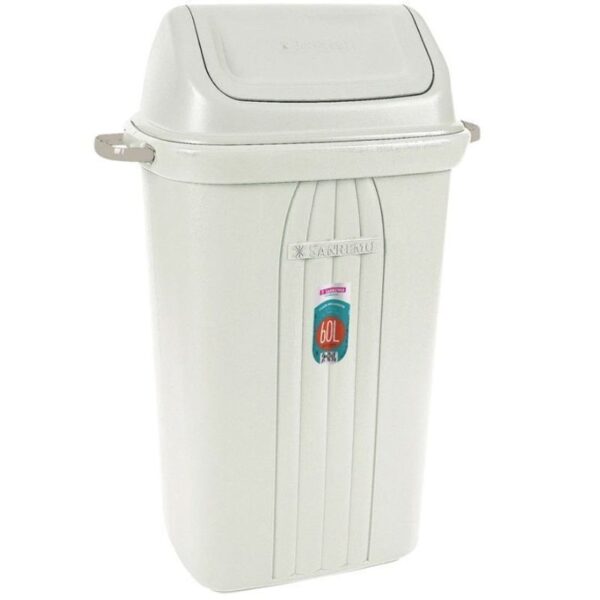 LIXEIRA BASCULANTE PLASTICO 60L SANREMO