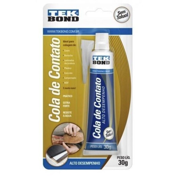 COLA DE CONTATO 30G BLISTER TEKBOND