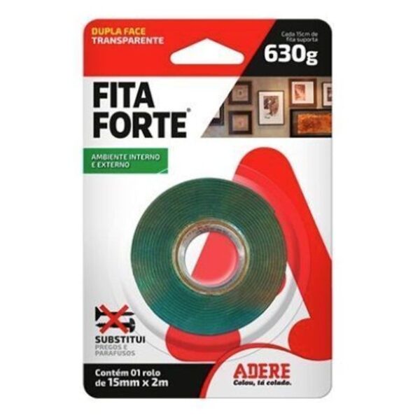 FITA DUPLA FACE 15MMX2CM ADERE