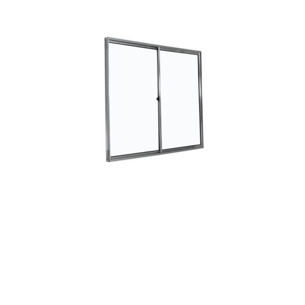 JANELA 100X100 2FL VID LISO BCO SLIM LIDER