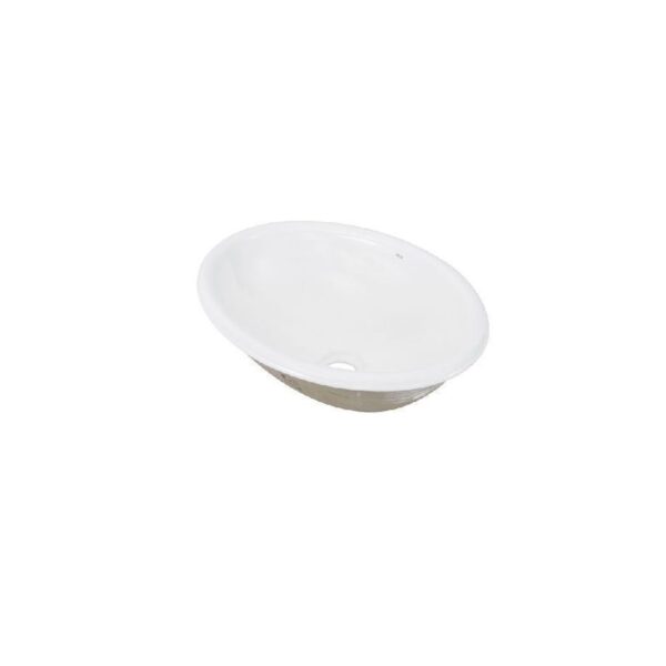 CUBA SOBREPOR OVAL BCO GELO 440X310 MM DECA