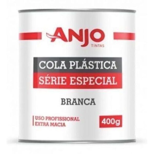 COLA PLASTICA SERIE ESPECIAL BRANCA 400G ANJO QUIMICA