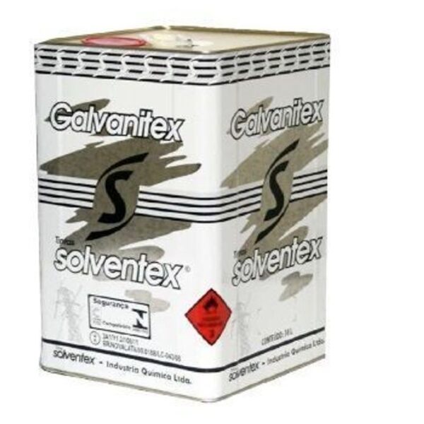 FUNDO P/GALVANIZADO E ALUMÍNIO CINZA CLARO  FOSCO GALVANITEX 18L SOLVENTEX