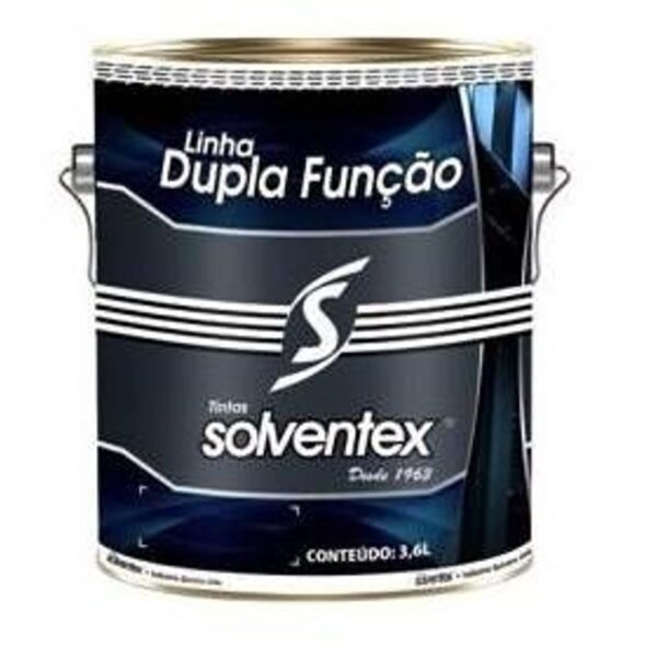 PRIMER ACABAMENTO DUPLA FUNÇÃO CINZA ACETINADO 3600ML SOLVENTEX
