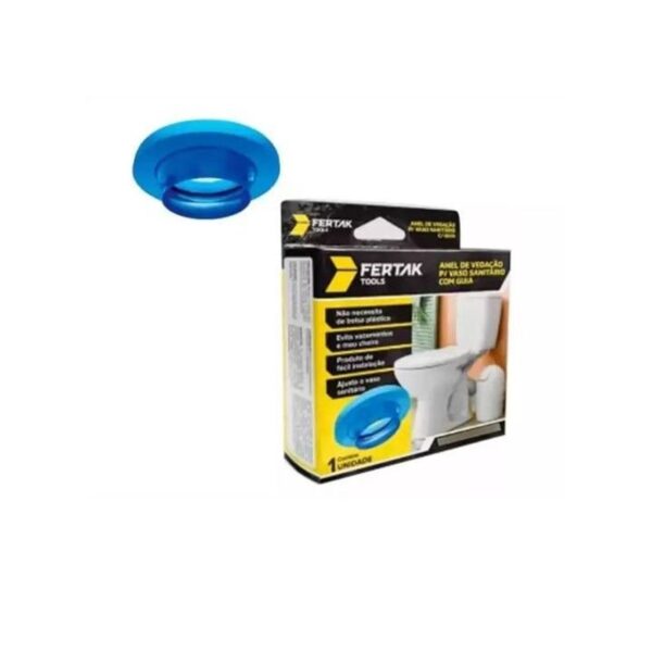ANEL DE VEDACAO P/ VASO SANITARIO C/ GUIA FERTAK