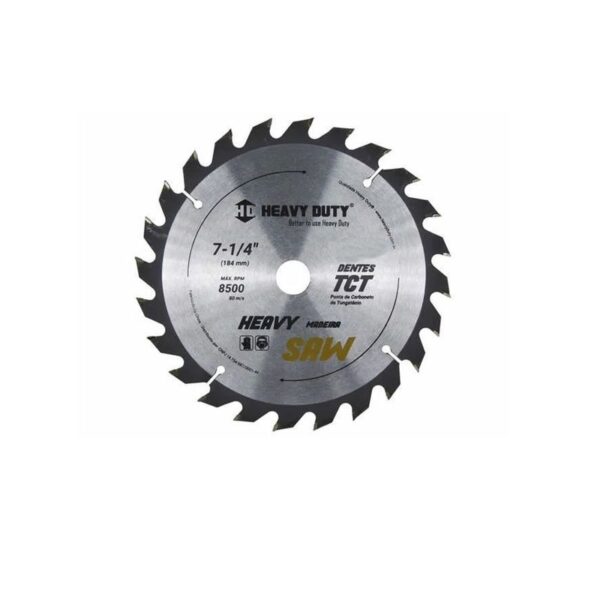 DISCO SERRA VIDEA 7.1/4 X 48 DENTES HEAVY DUTY
