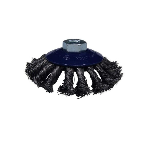 ESCOVA CIRCULAR CONICA 4" - M14 HEAVY DUTY