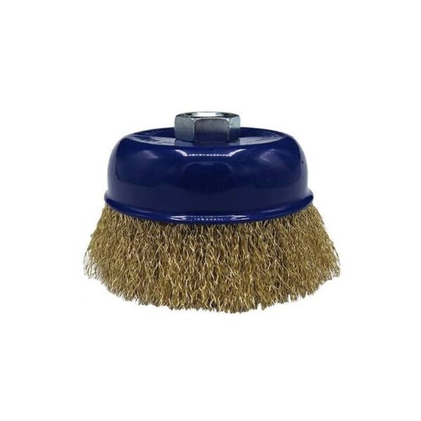 ESCOVA COPO ONDULADA 4" - M14 HEAVY DUTY