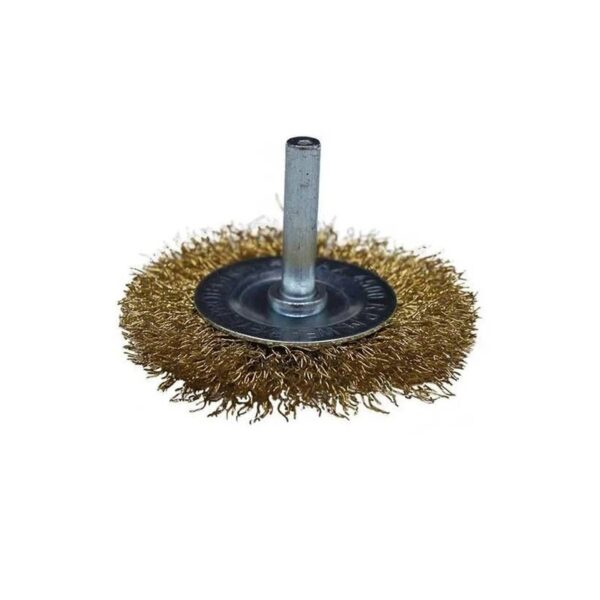 ESCOVA CIRCULAR COM HASTE 1/4" X 2" X 8 MM HEAVY DUTY