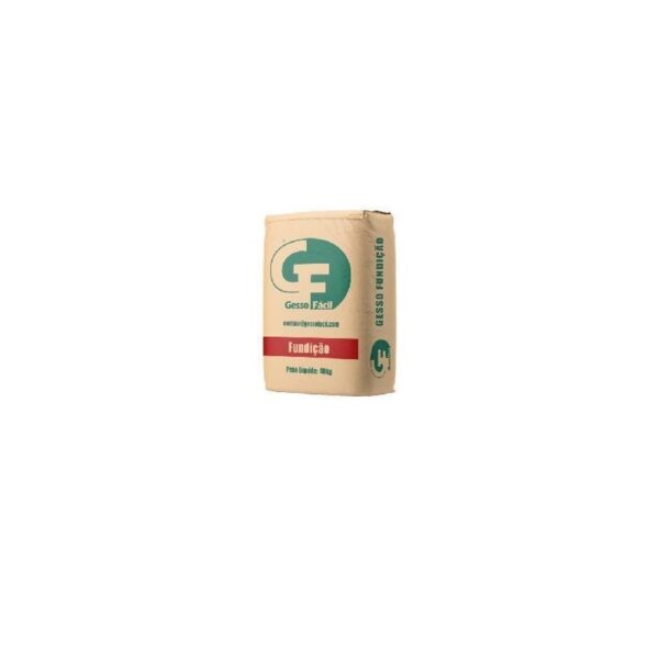 GESSO FUNDIÇÃO 40KG GESSO FACIL